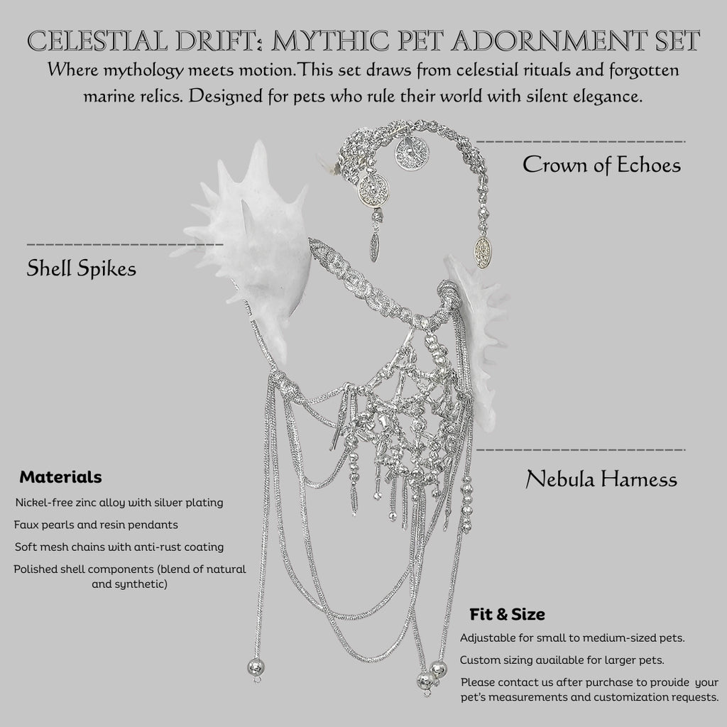 Celestial Drift: Mythic Pet Adornment Set