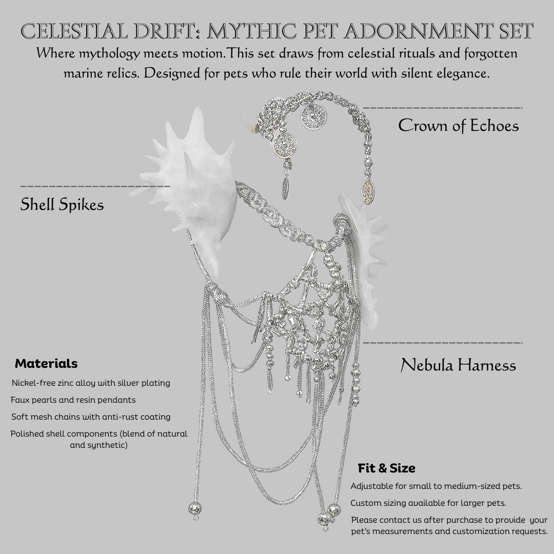 Celestial Drift: Mythic Pet Adornment Set