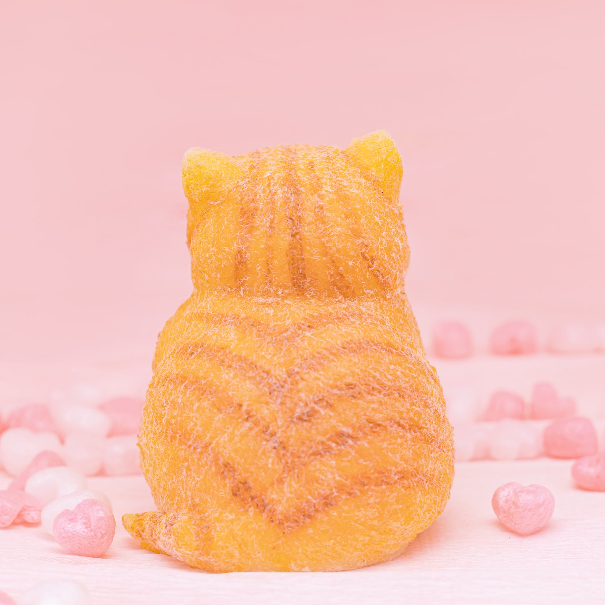 Adorable Goofy Ginger Cat Squishy Toy