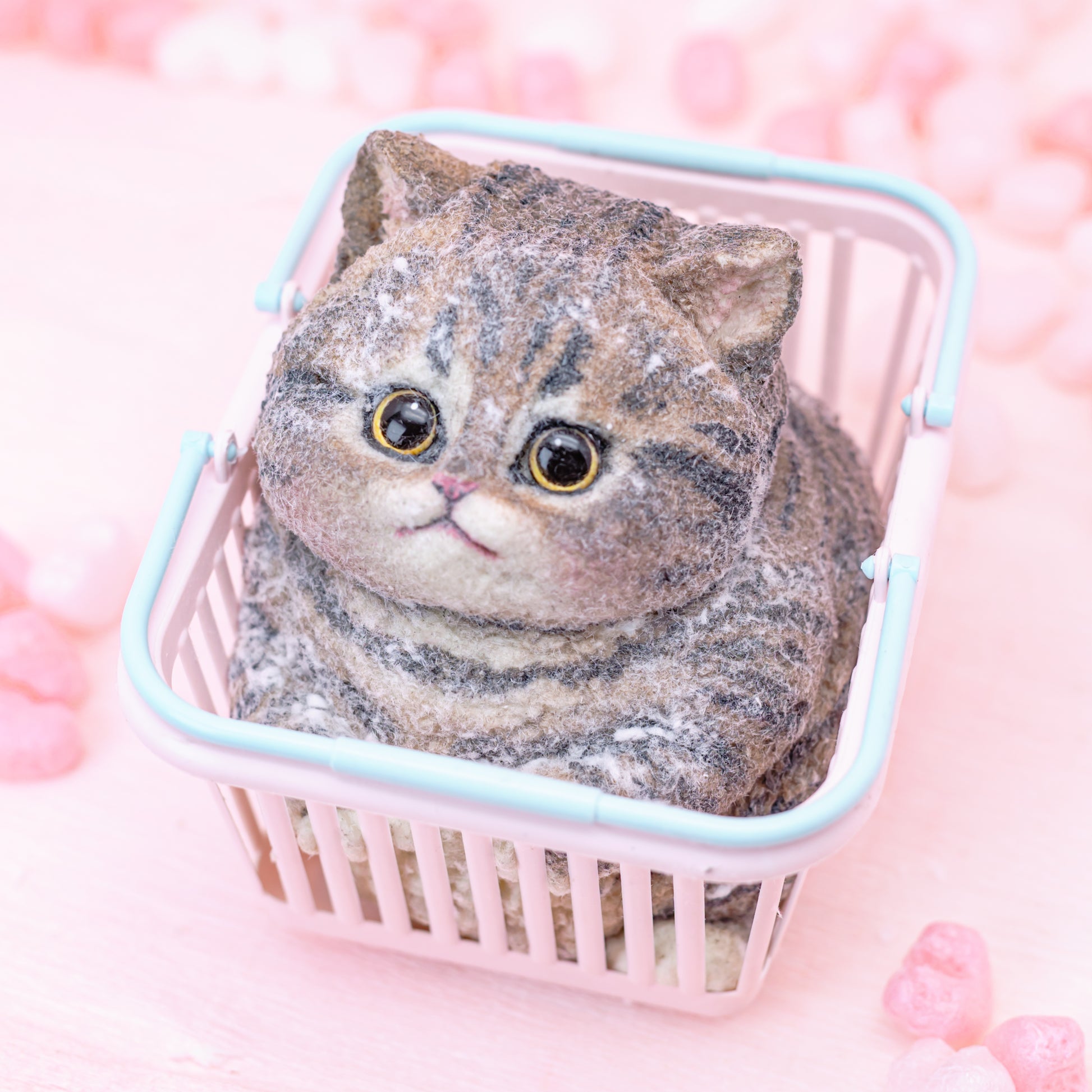 Chubby Brown Tabby Squishy Toy