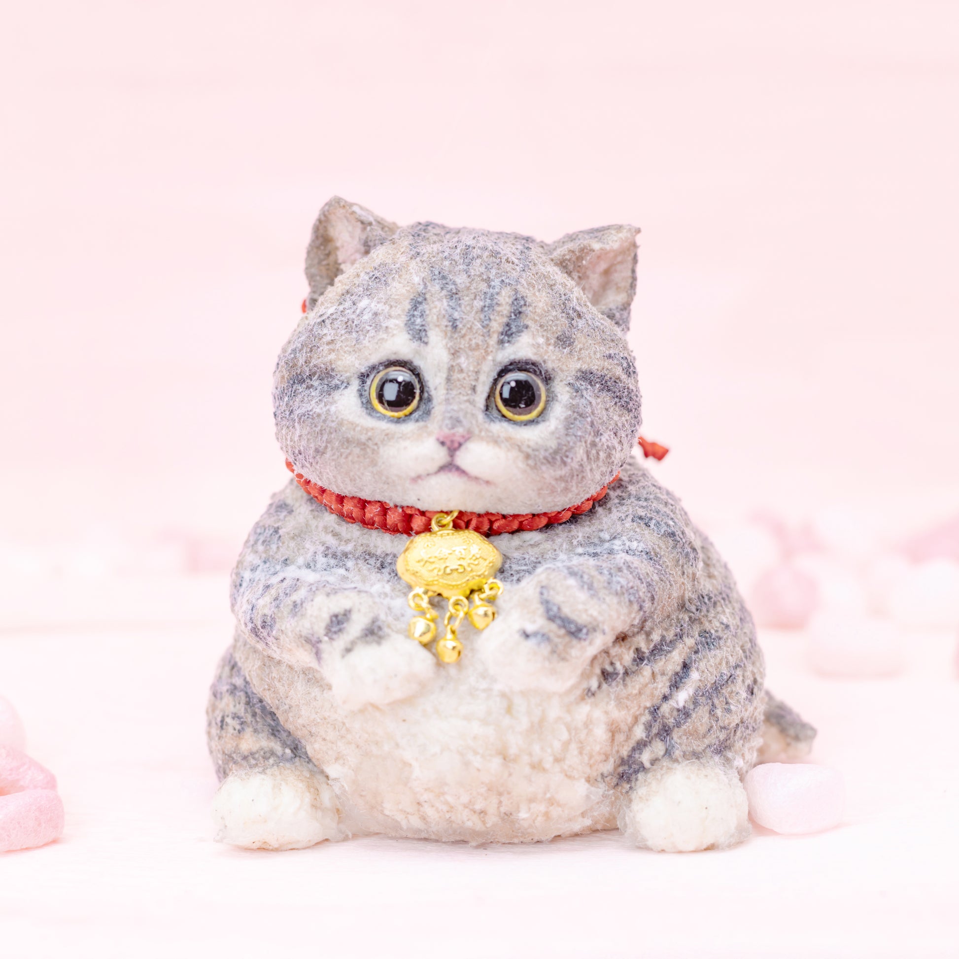 Chubby Brown Tabby Squishy Toy