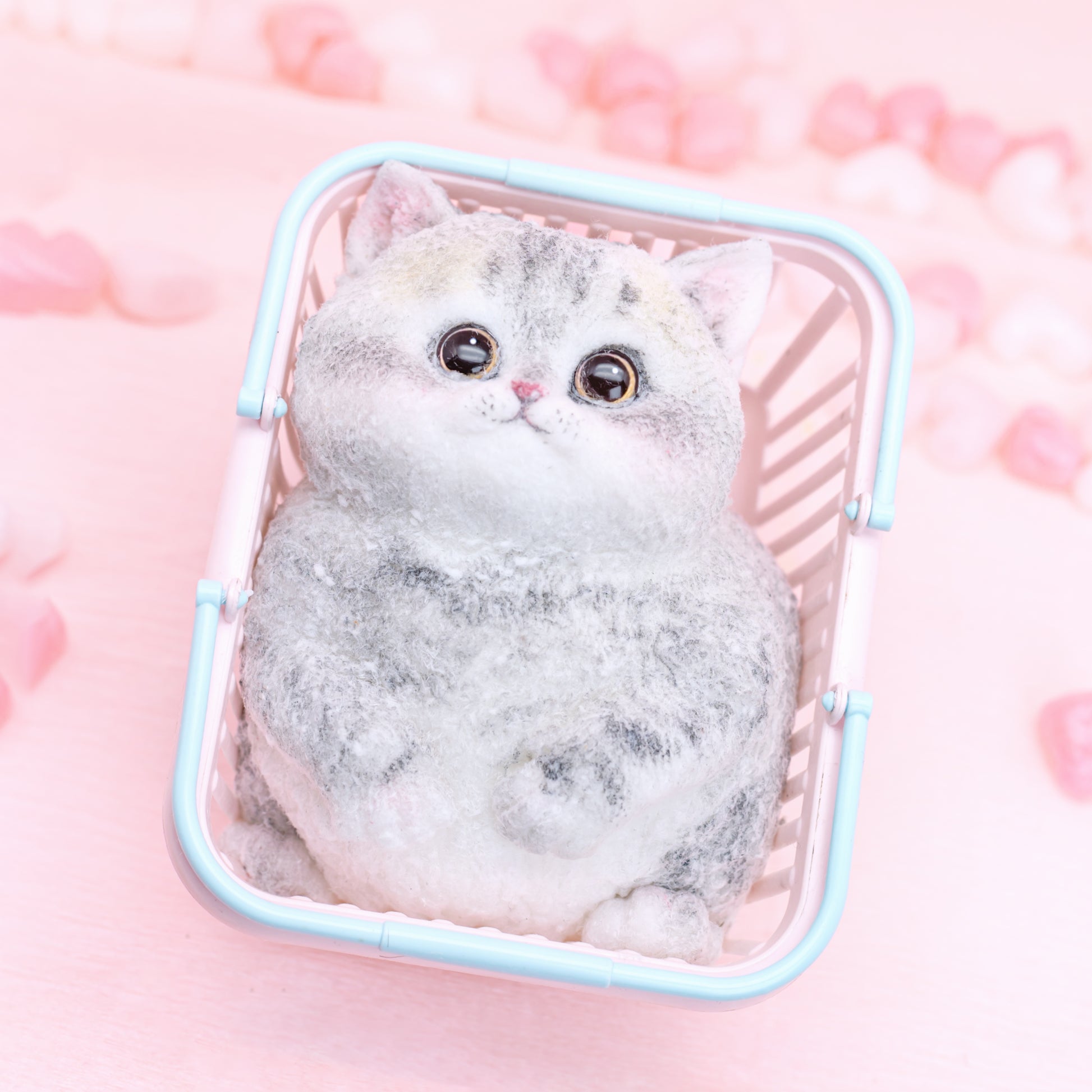 Blue Shaded British Shorthair Squishy Toy