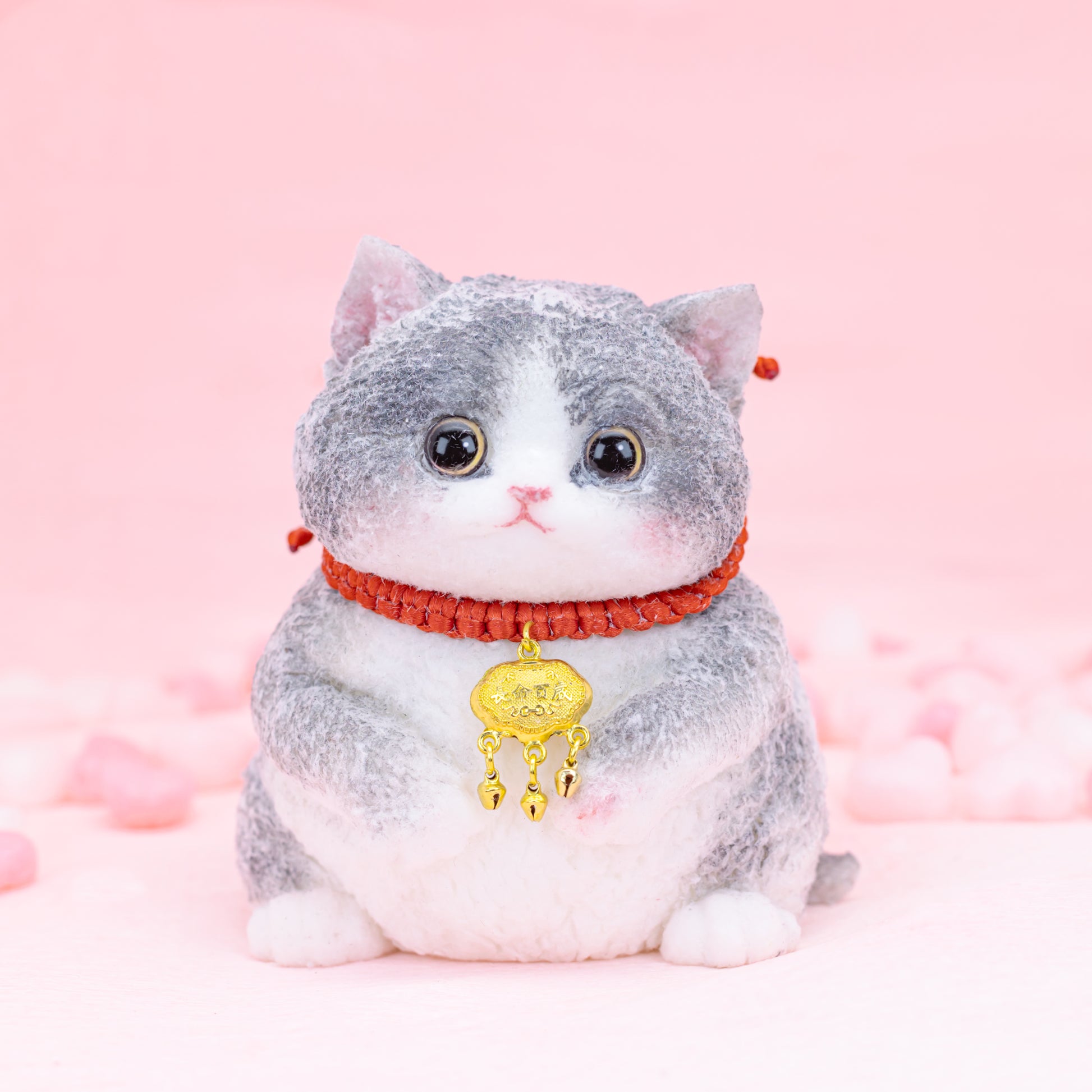 Blue and White British Shorthair Squishy Toy
