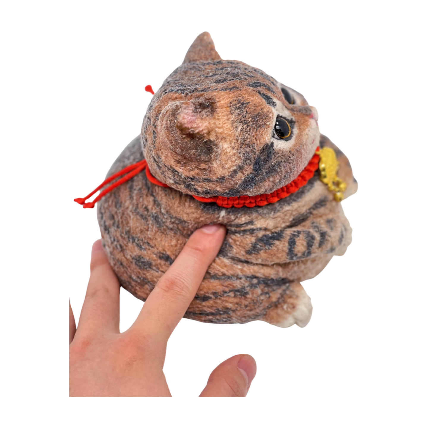 Chubby Brown Tabby Squishy Toy