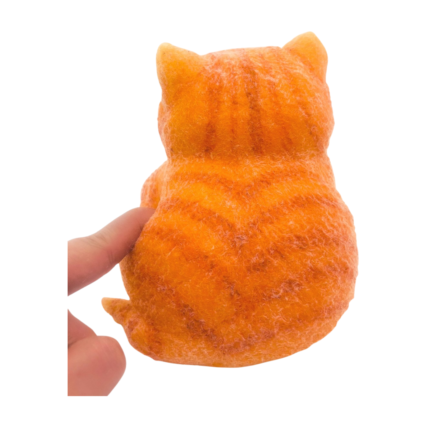 Adorable Goofy Ginger Cat Squishy Toy